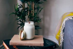 Raw Dairy Milk Kefir in Glass Jar