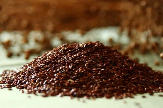 A Pile of Flaxseed