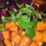 carrots and beets in instant pot to make nomato sauce