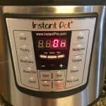 Instant Pot on manual function