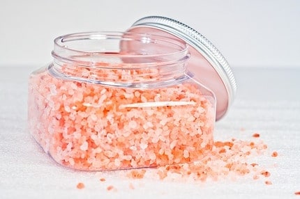 Pink himalayan salt