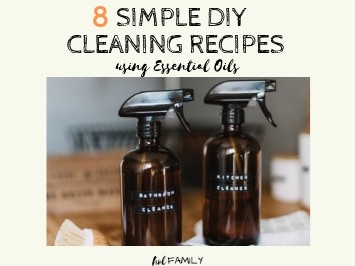 8 simple DIY cleaning recipes using essential oils