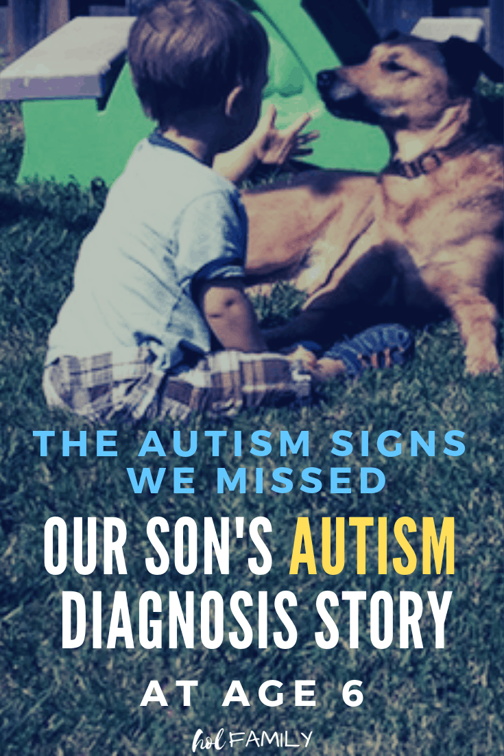 Our son's autism diagnosis story