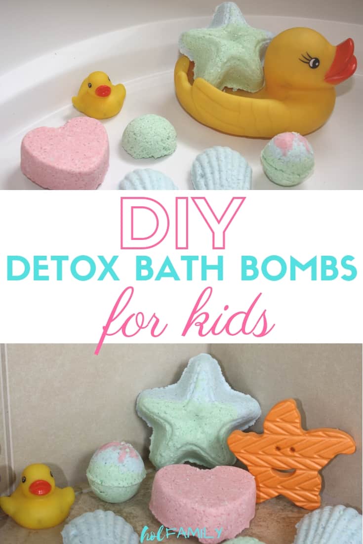 DIY Detox Bath Bombs for Kids