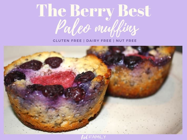 The berry best paleo muffins