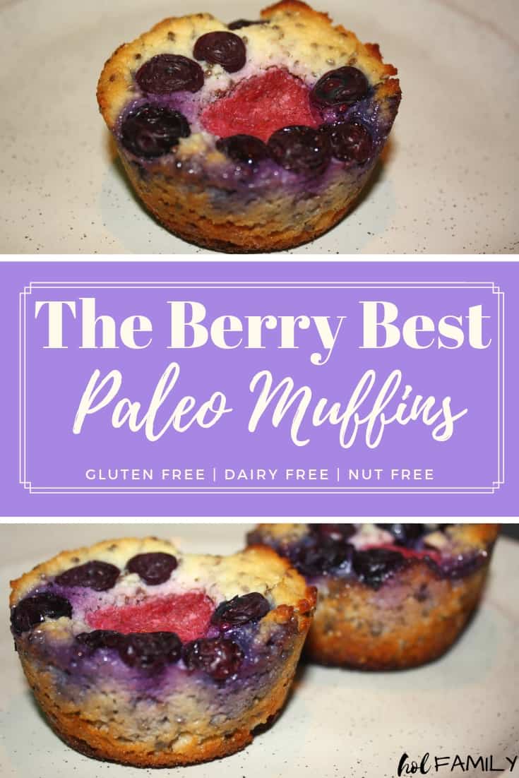 The berry best paleo muffins