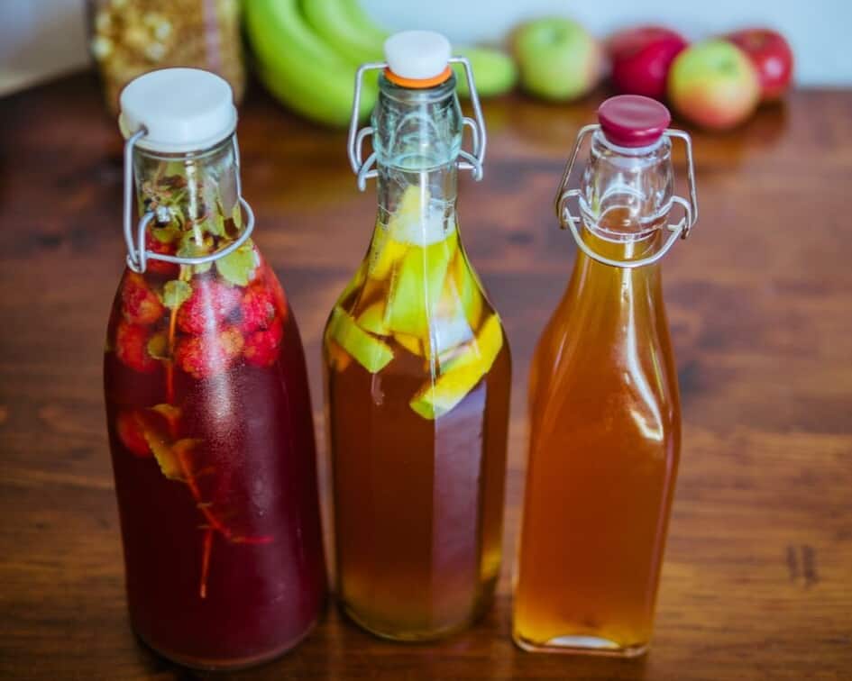 bottled kombucha