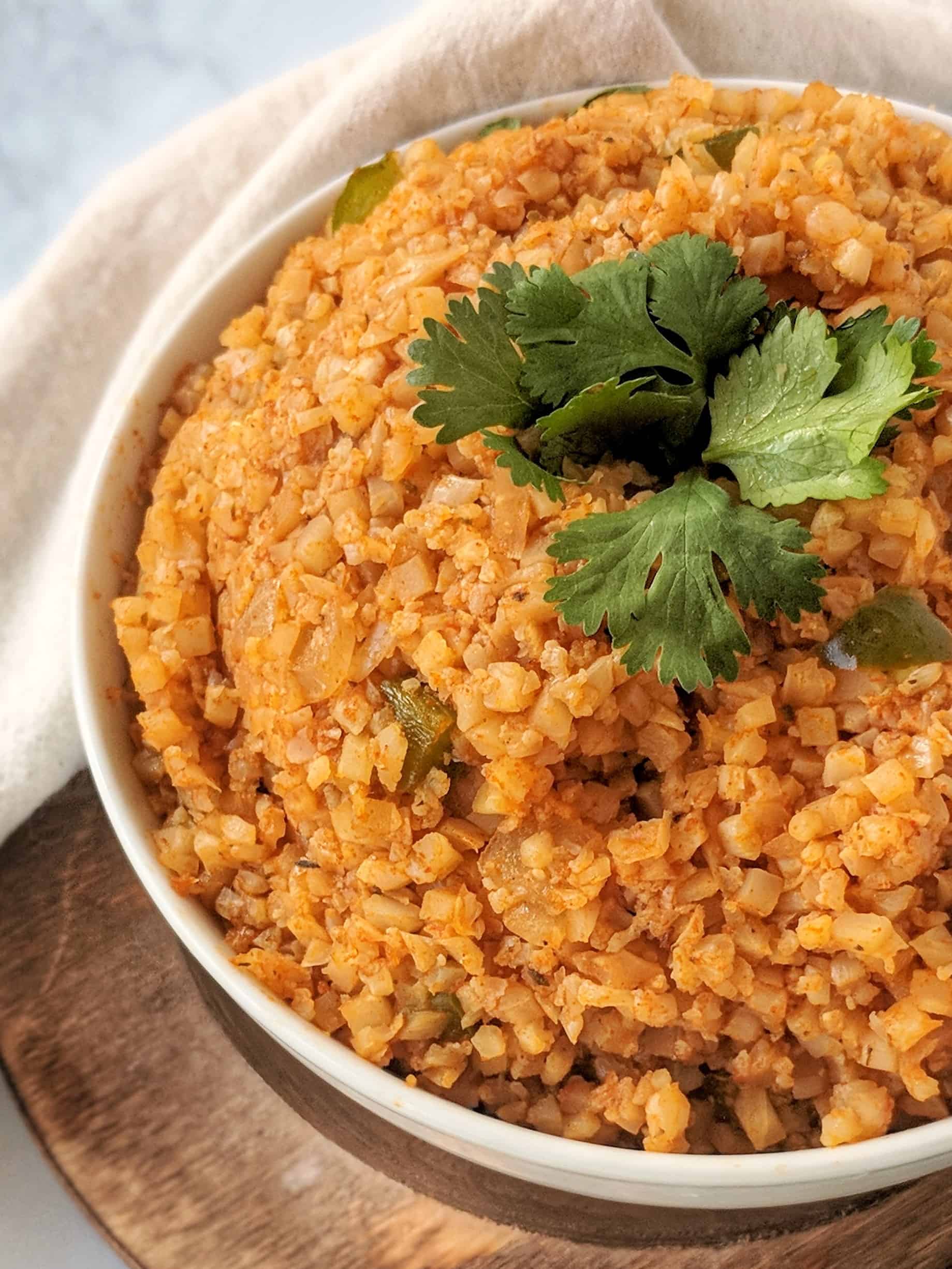 Paleo Spanish Cauliflower Rice