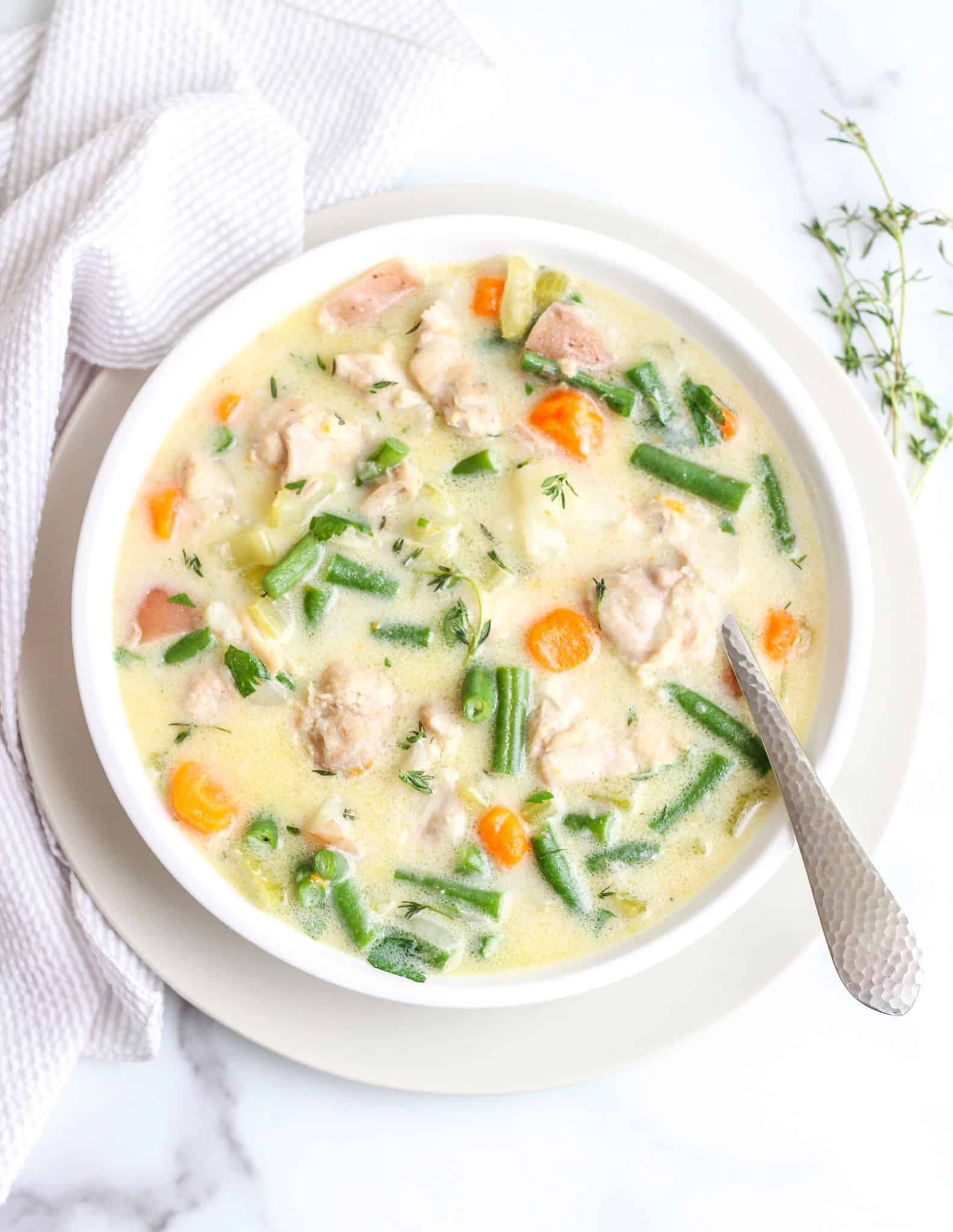 Chicken Pot Pie Soup