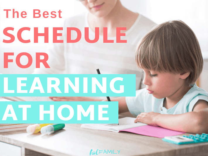 Daily Homeschool Schedule