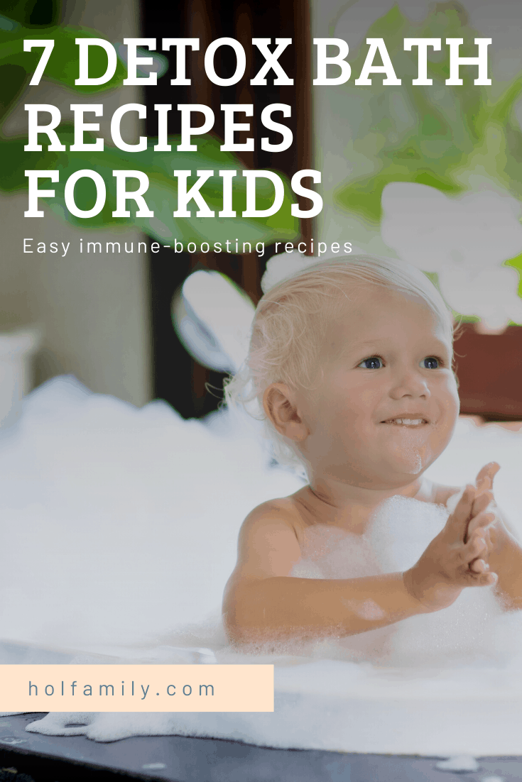 7 Cold Busting Detox Bath Recipes for Kids